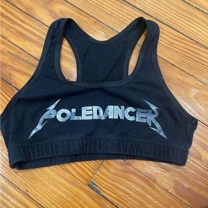 Pole Dancer Sports Bra